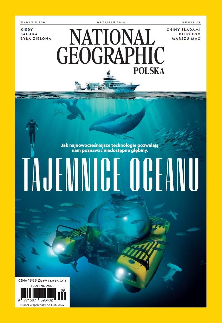 National Geographic Polska 9/2024 okładka