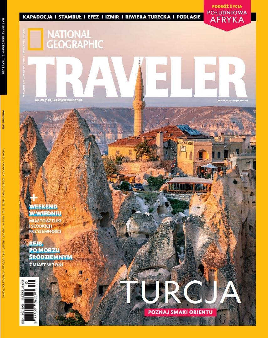 National Geographic. Traveler 10/2023 okładka
