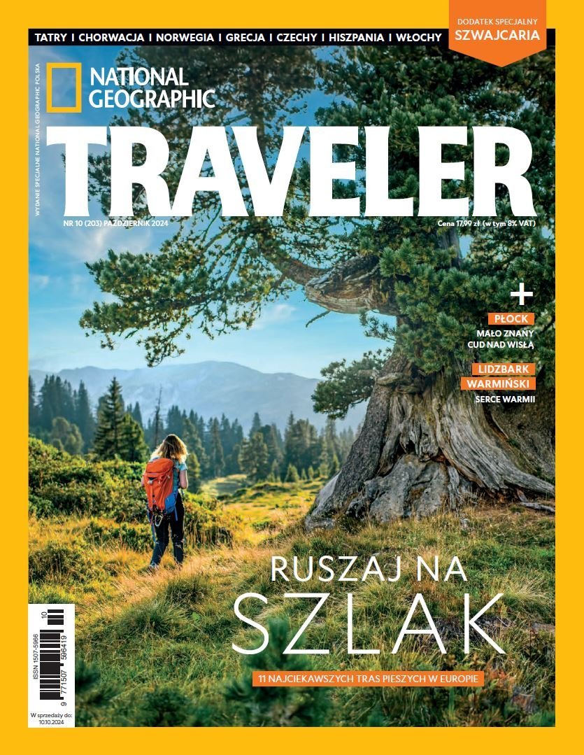 National Geographic Traveler 10/2024 okładka