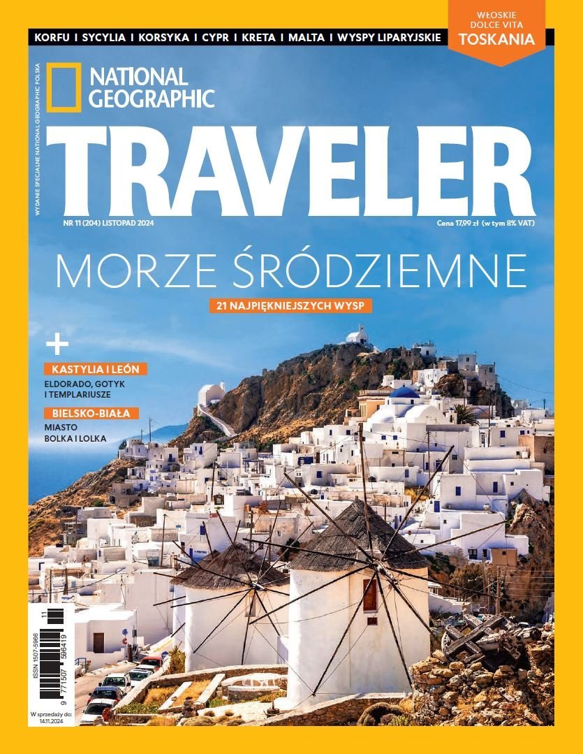 National Geographic Traveler 11/2024 okładka