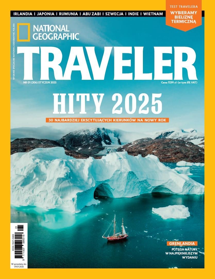 National Geographic Traveler 1/2025 okładka