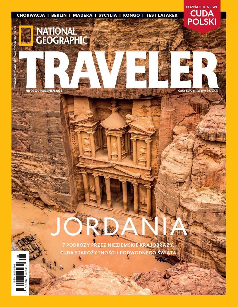 National Geographic Traveler 8/2024 okładka
