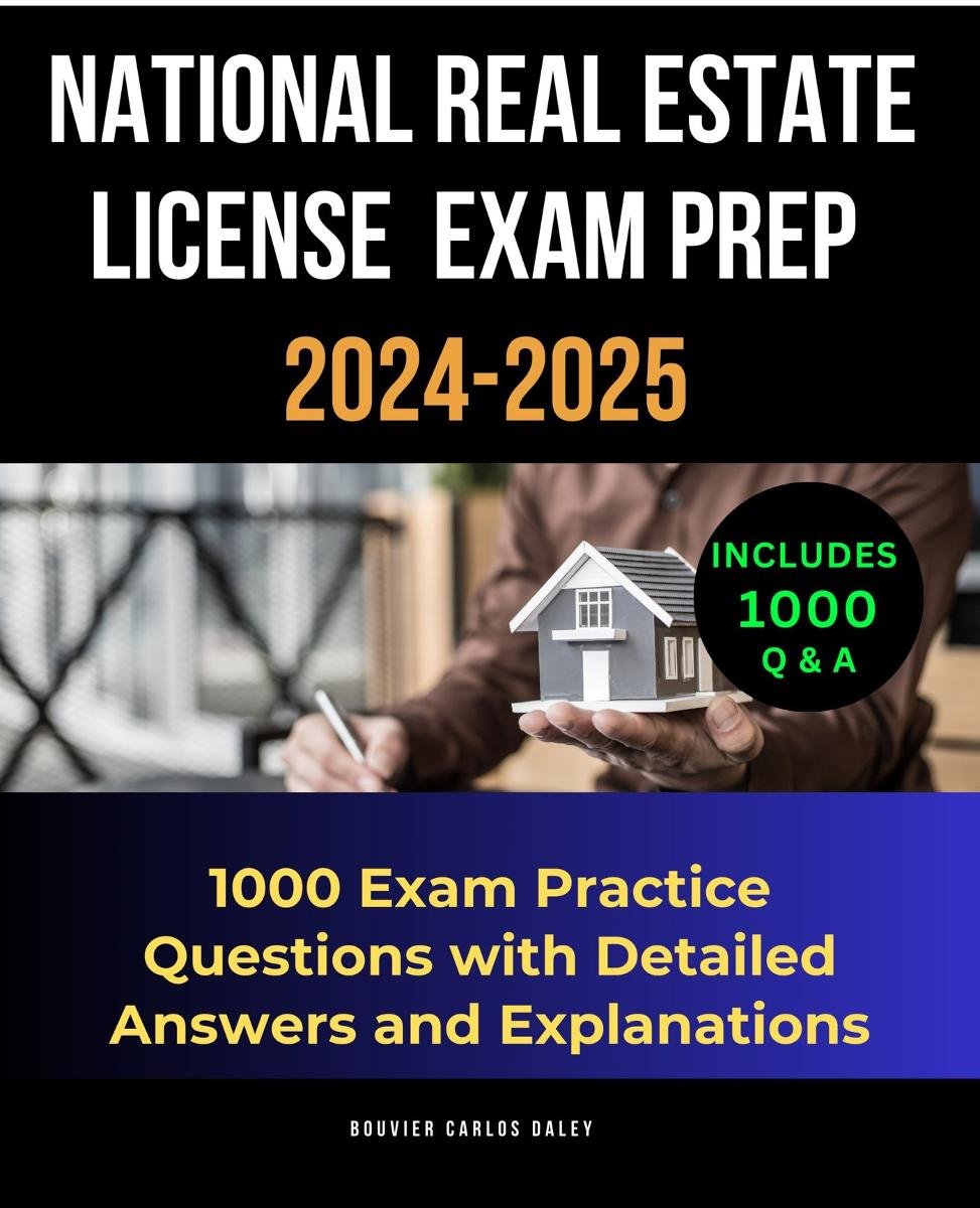 National Real Estate License Exam Prep 2024-2025 okładka