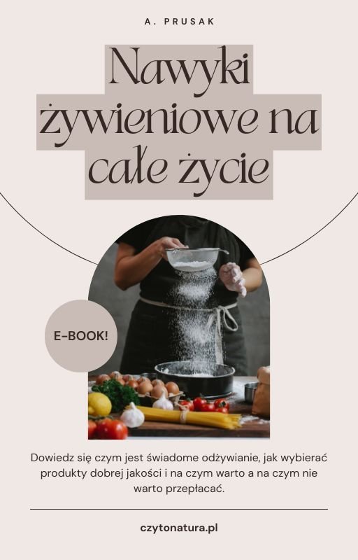 Nawyki żywieniowe na całe życie okładka