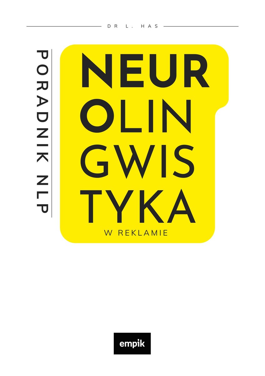 Neurolingwistyka w reklamie okładka