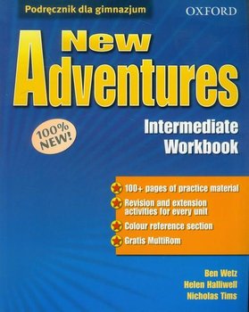 New Adventures. Intermediate Workbook. Gimnazjum okładka