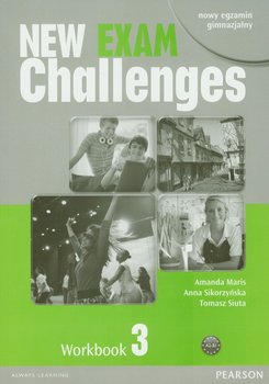 New Exam Challenges 3 Workbook. Gimnazjum + CD okładka