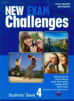 New Exam Challenges 4. Students' Book. Gimnazjum okładka