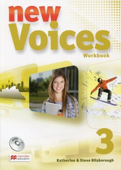 New Voices 3. Zeszyt ćwiczeń. Gimnazjum + CD okładka