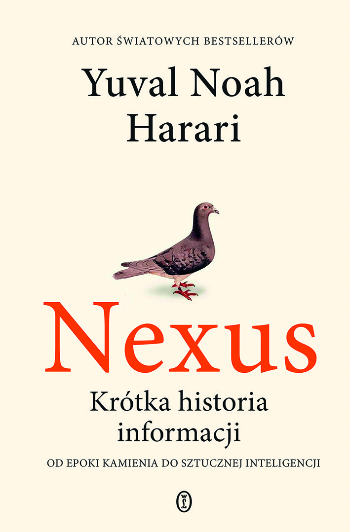 Nexus. Krótka historia informacji od epoki kamienia do sztucznej inteligencji okładka