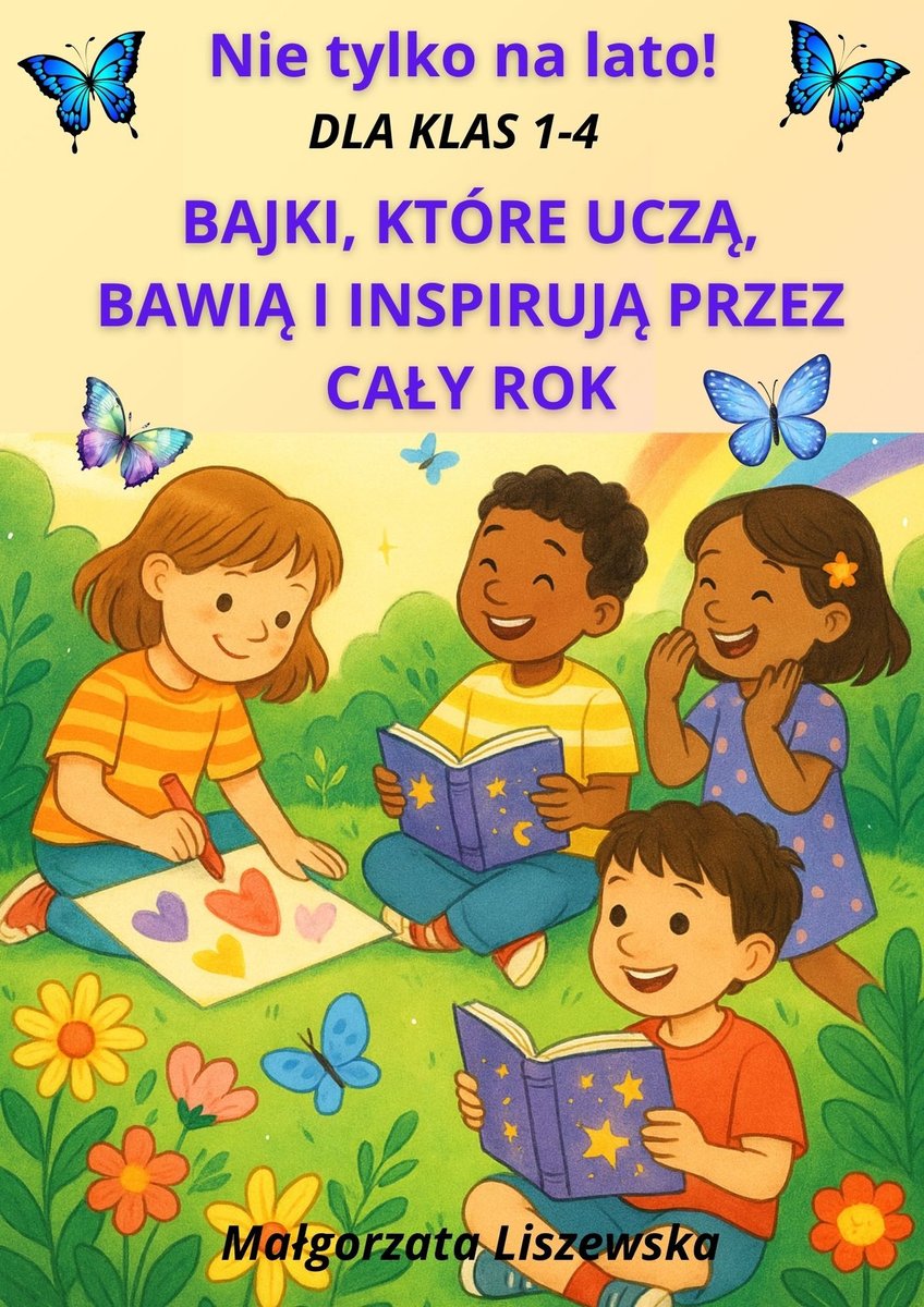 Nie tylko na lato! Bajki, które uczą, bawią i inspirują przez cały rok 1-4 okładka