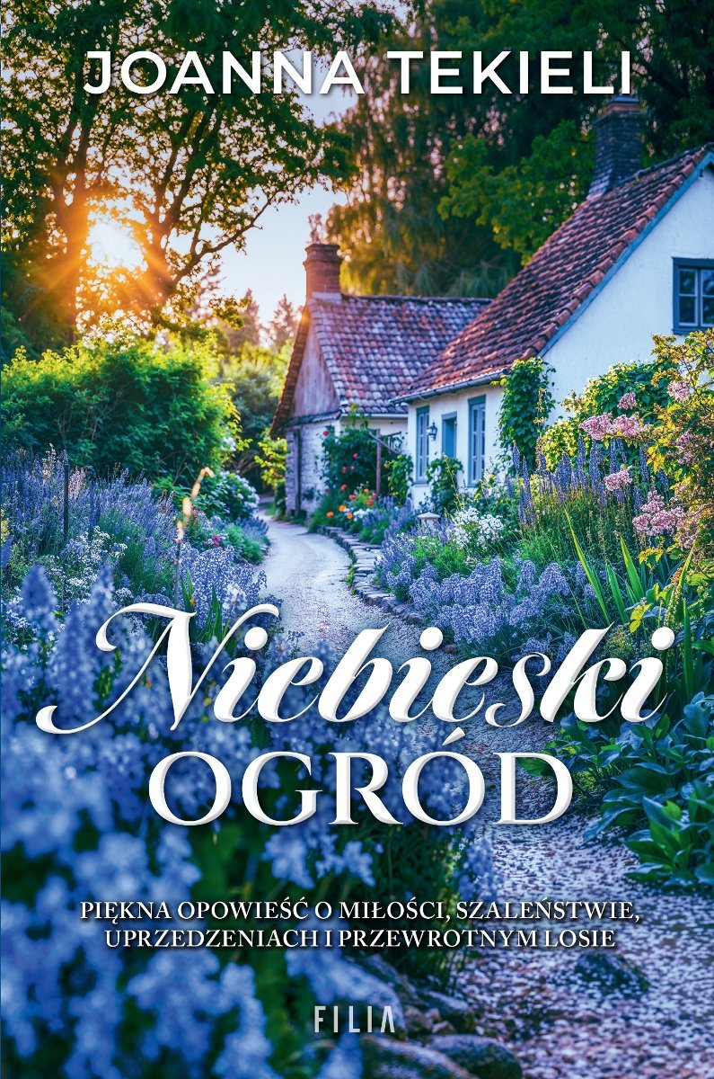 Niebieski ogród - ebook epub okładka