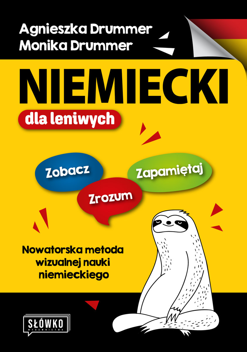 Niemiecki dla leniwych Zobacz – Zrozum – Zapamiętaj Nowatorska metoda wizualnej nauki niemieckiego okładka