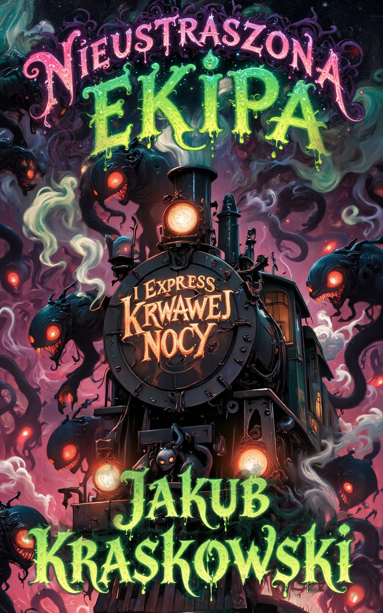 Nieustraszona Ekipa i Express Krwawej Nocy - ebook EPUB okładka