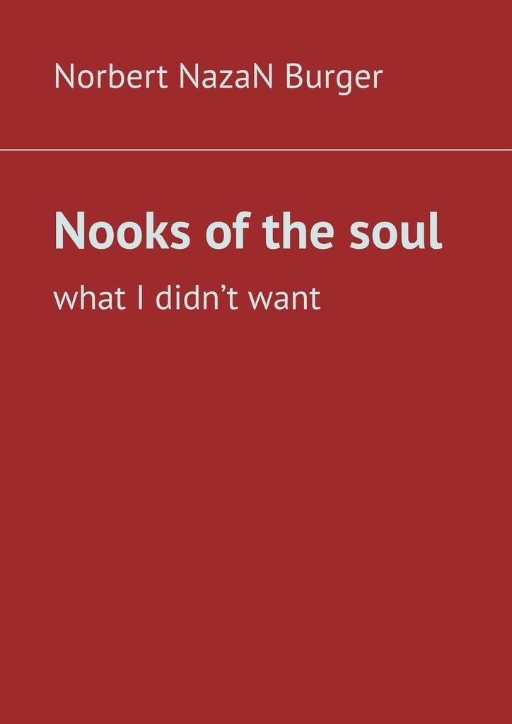 Nooks of the soul okładka