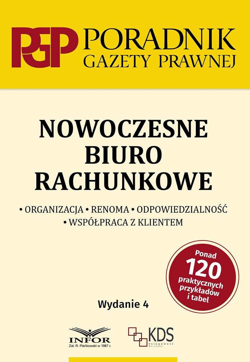 Nowoczesne biuro rachunkowe okładka