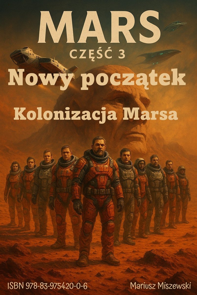 Nowy początek. Kolonizacja Marsa. Tom 3 okładka