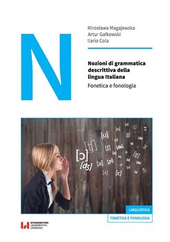 Nozioni di grammatica descrittiva della lingua Italiana. Fonetica e fonologia okładka