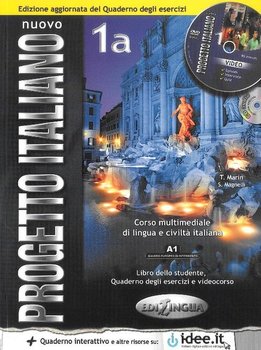 Nuovo Progetto Italiano. Język włoski. Podręcznik. A1 + DVD okładka