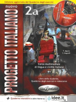 Nuovo Progetto Italiano. Język włoski. Podręcznik. B1 + DVD okładka