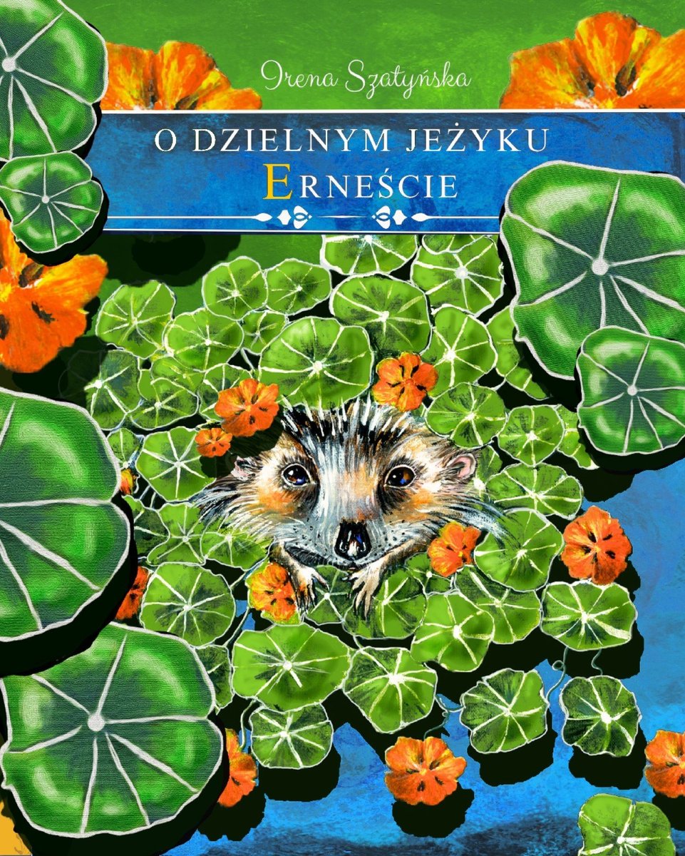 O dzielnym jeżyku Erneście okładka