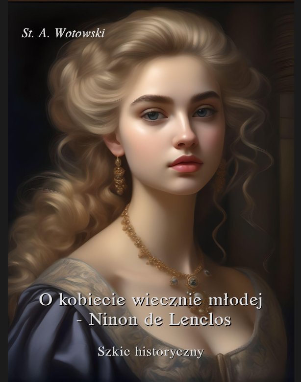 O kobiecie wiecznie młodej. Ninon de Lenclos. Szkic historyczny okładka