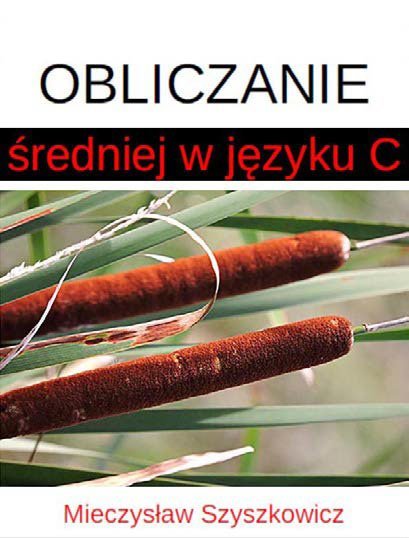 Obliczanie średniej w języku C okładka