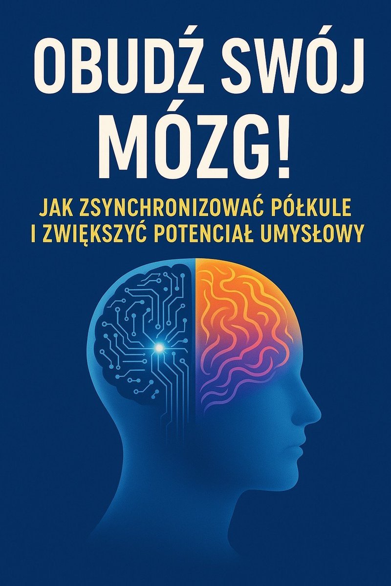 Obudź swój mózg! Jak zsynchronizować półkule i zwiększyć potencjał umysłowy okładka