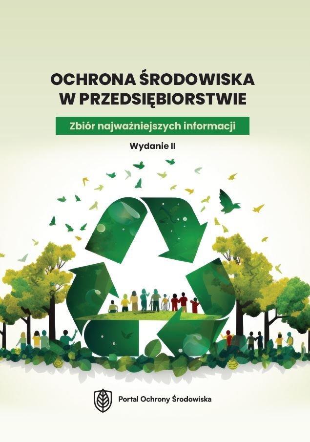 Ochrona środowiska w przedsiębiorstwie. Zbiór najważniejszych informacji - ebook PDF okładka