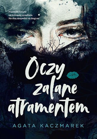 Oczy zalane atramentem - ebook epub okładka