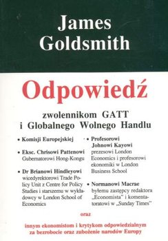 Odpowiedź Zwolennikom GATT i Globalnego Wolnego Handlu okładka