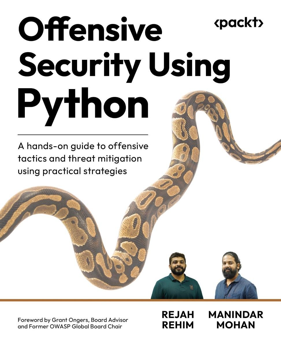 Offensive Security Using Python okładka