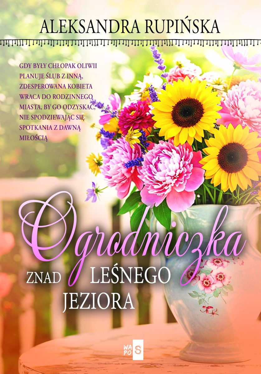 Ogrodniczka znad leśnego jeziora okładka