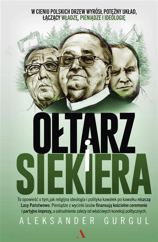 Ołtarz i siekiera okładka