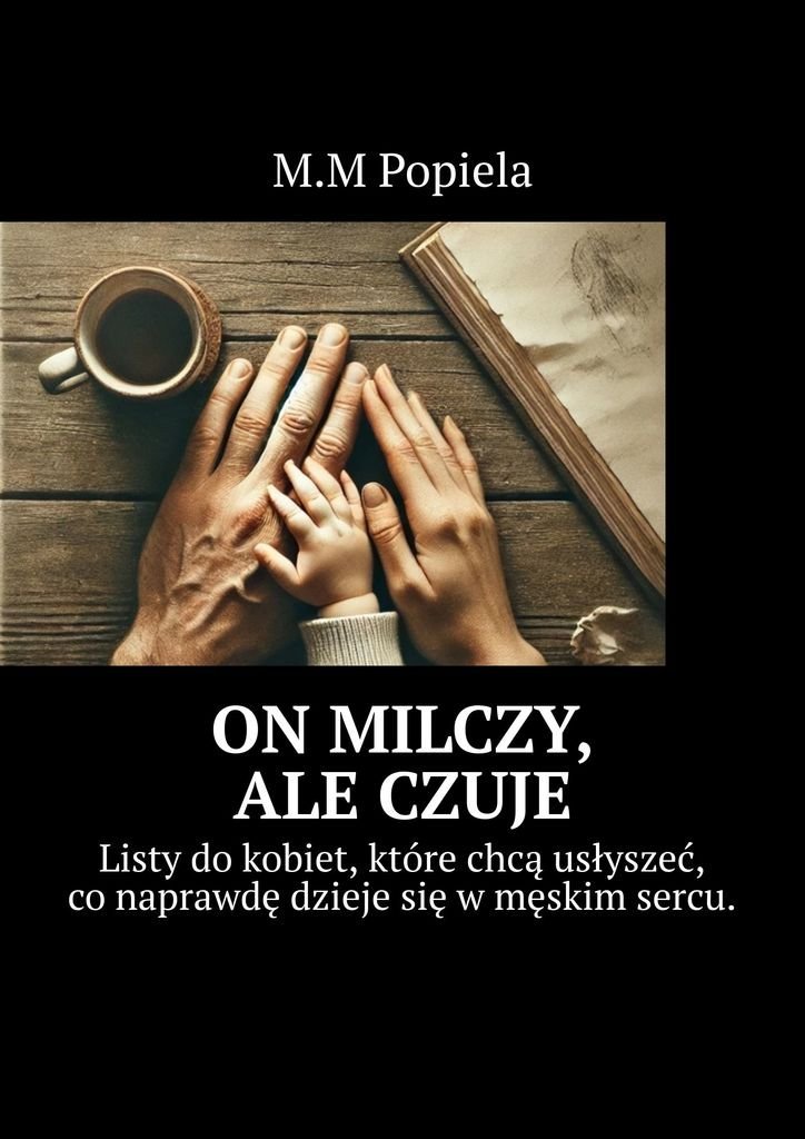 On milczy, ale czuje okładka