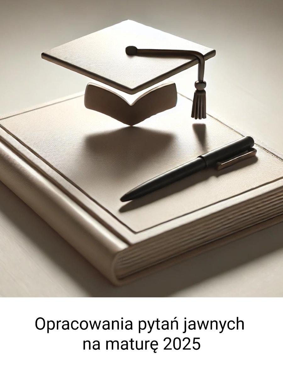 Opracowania pytań jawnych na maturę 2025 - ebook epub okładka