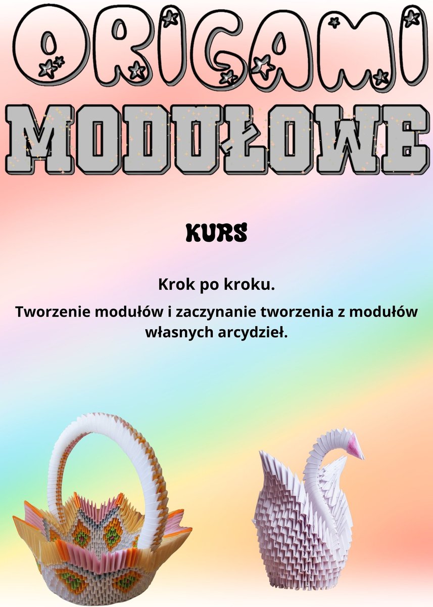 Origami modułowe kurs okładka