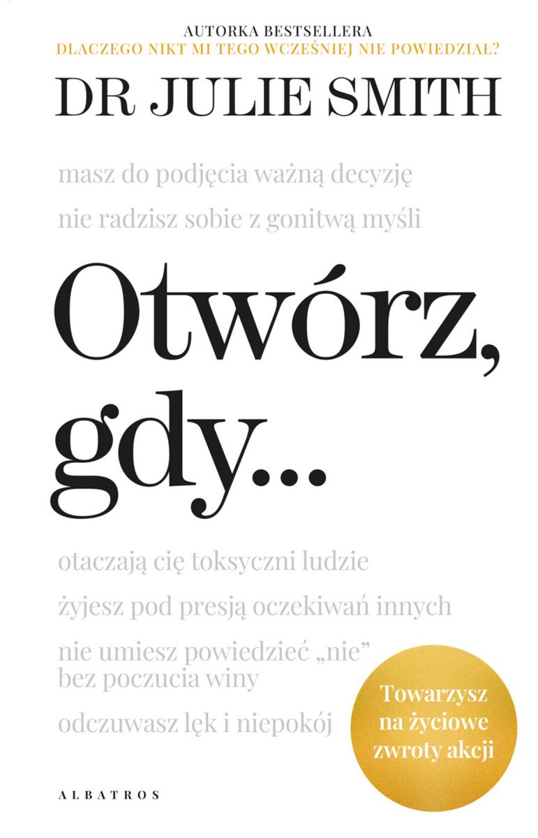Otwórz, gdy… okładka