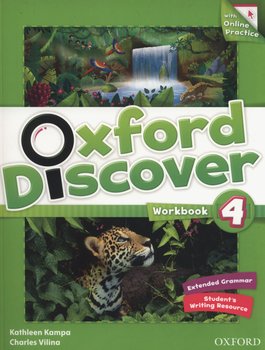 Oxford Discover 4. Workbook + Online Practice okładka