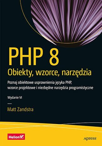 PHP 8. Obiekty, wzorce, narzędzia okładka