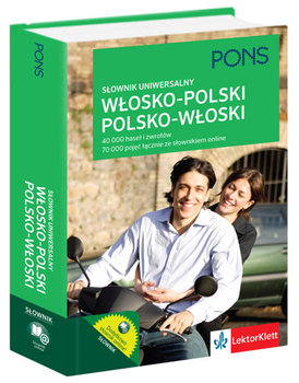 PONS. Uniwersalny słownik włosko-polski i polsko-włoski okładka