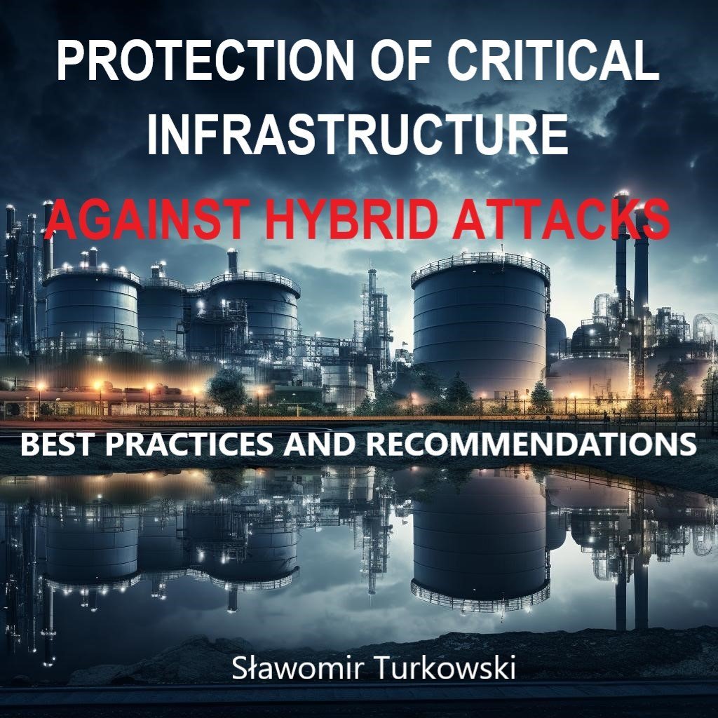 PROTECTION OF CRITICAL INFRASTRUCTURE AGAINST HYBRID ATTACKS.  BEST PRACTICIES AND RECOMMENDATIONS okładka