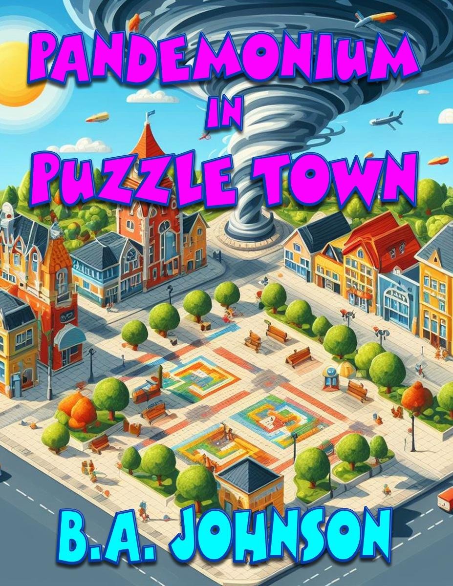 Pandemonium in Puzzle Town okładka
