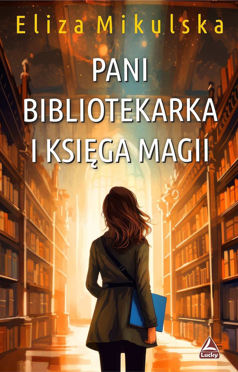 Pani bibliotekarka i księga magii okładka