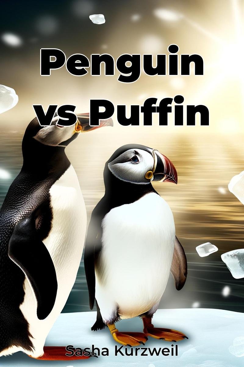 Penguin vs Puffin okładka