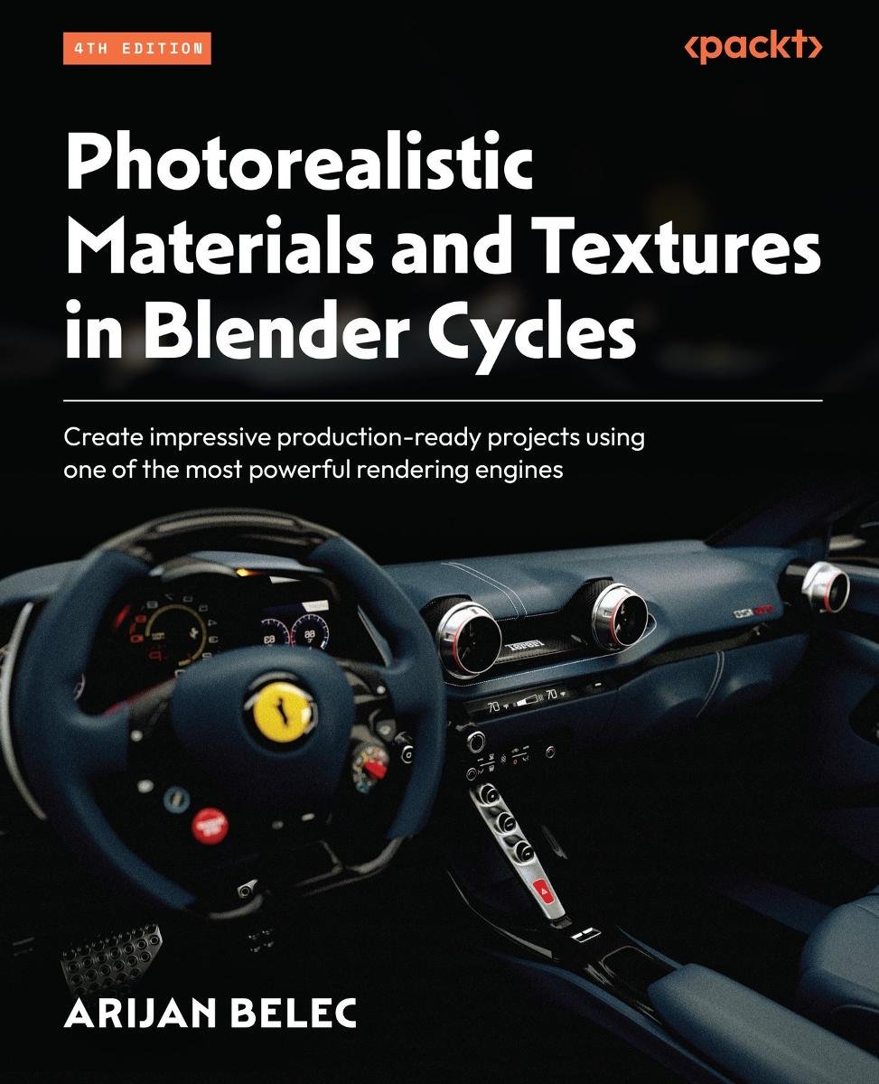 Photorealistic Materials and Textures in Blender Cycles okładka