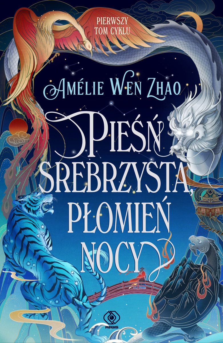 Pieśń srebrzysta, płomień nocy (barwione brzegi) cover