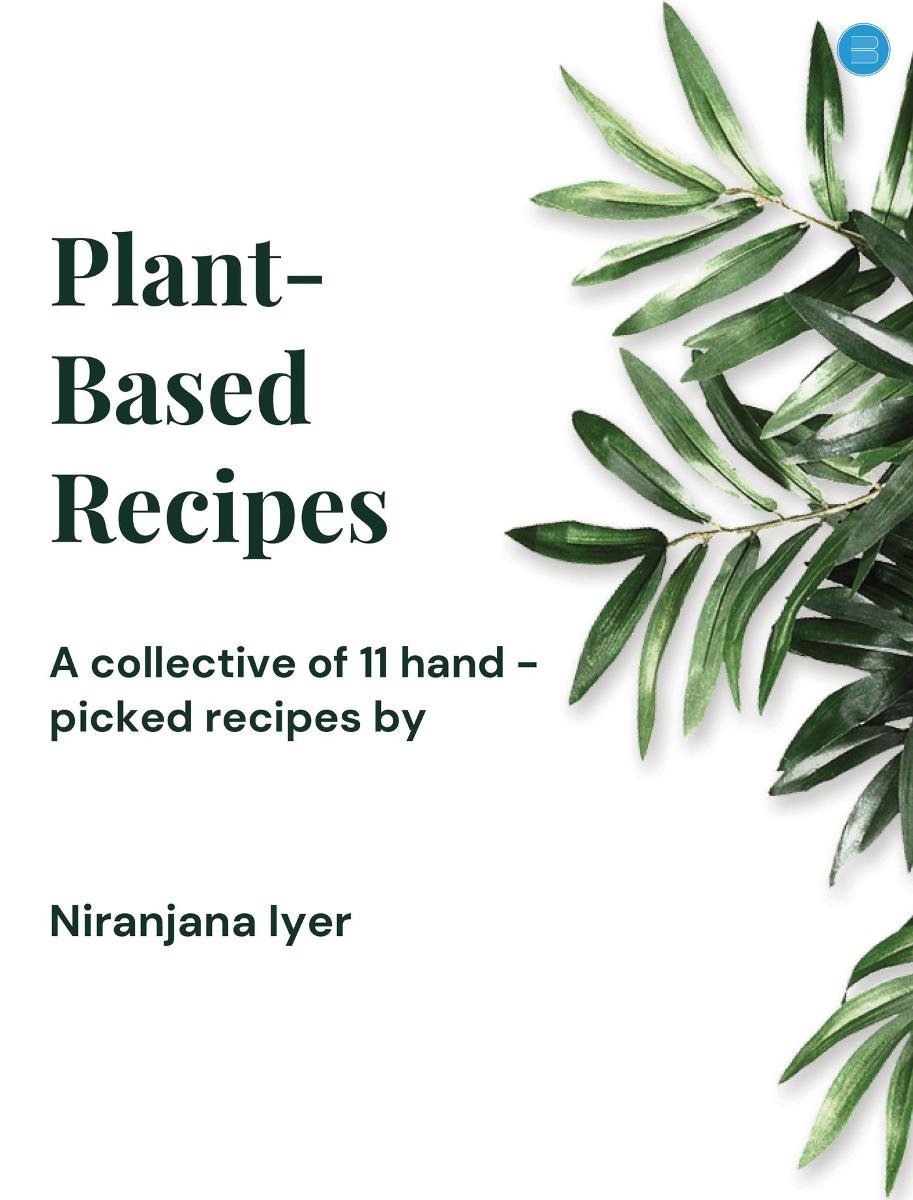 Plant based recipes okładka