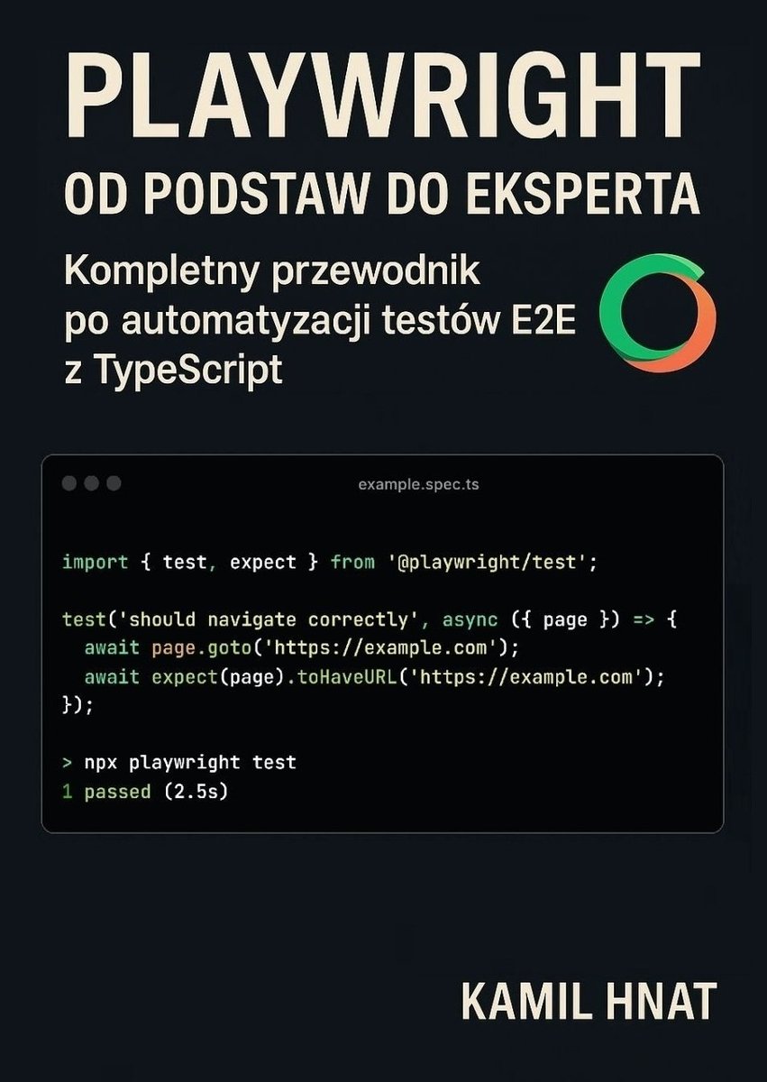 Playwright od podstaw do eksperta okładka
