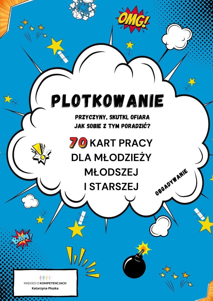 Plotkowanie. 70 kart pracy dla młodzieży młodszej i starszej okładka